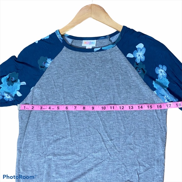 SUPER soft LulaRoe Randy Tee with florals NWOT size XS - Picture 6 of 6